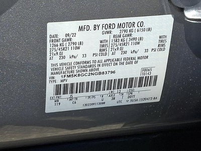 2022 Ford Explorer ST