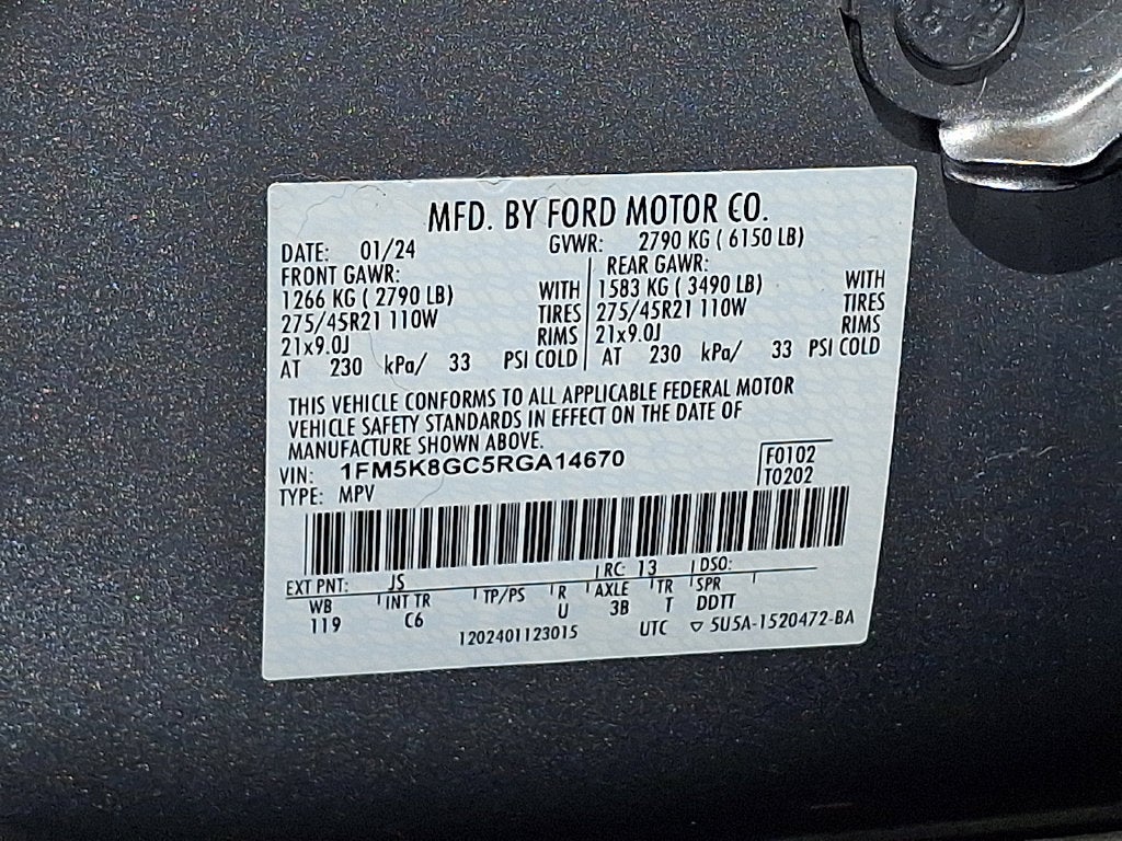 2024 Ford Explorer ST