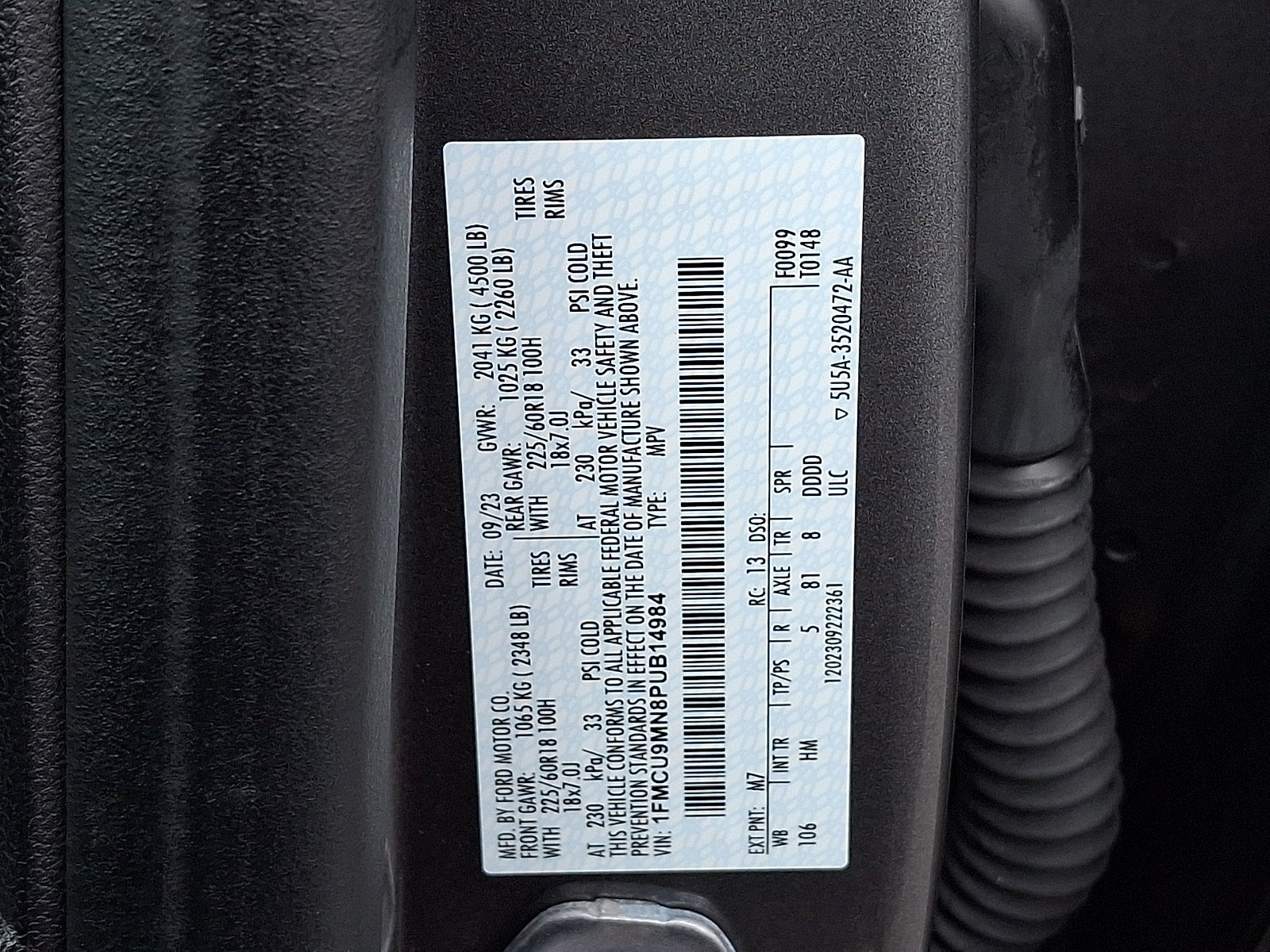 2023 Ford Escape ST-Line