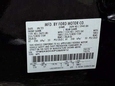 2023 Ford Explorer XLT