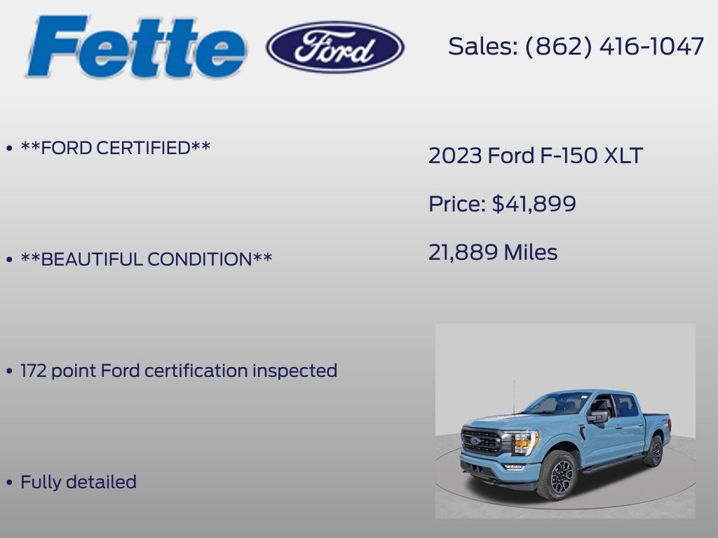 2023 Ford F-150 XLT