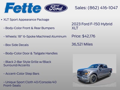 2023 Ford F-150 XLT