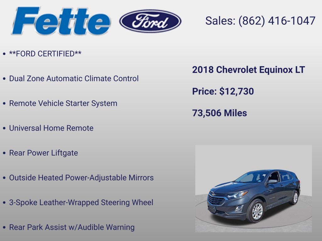 2018 Chevrolet Equinox LT