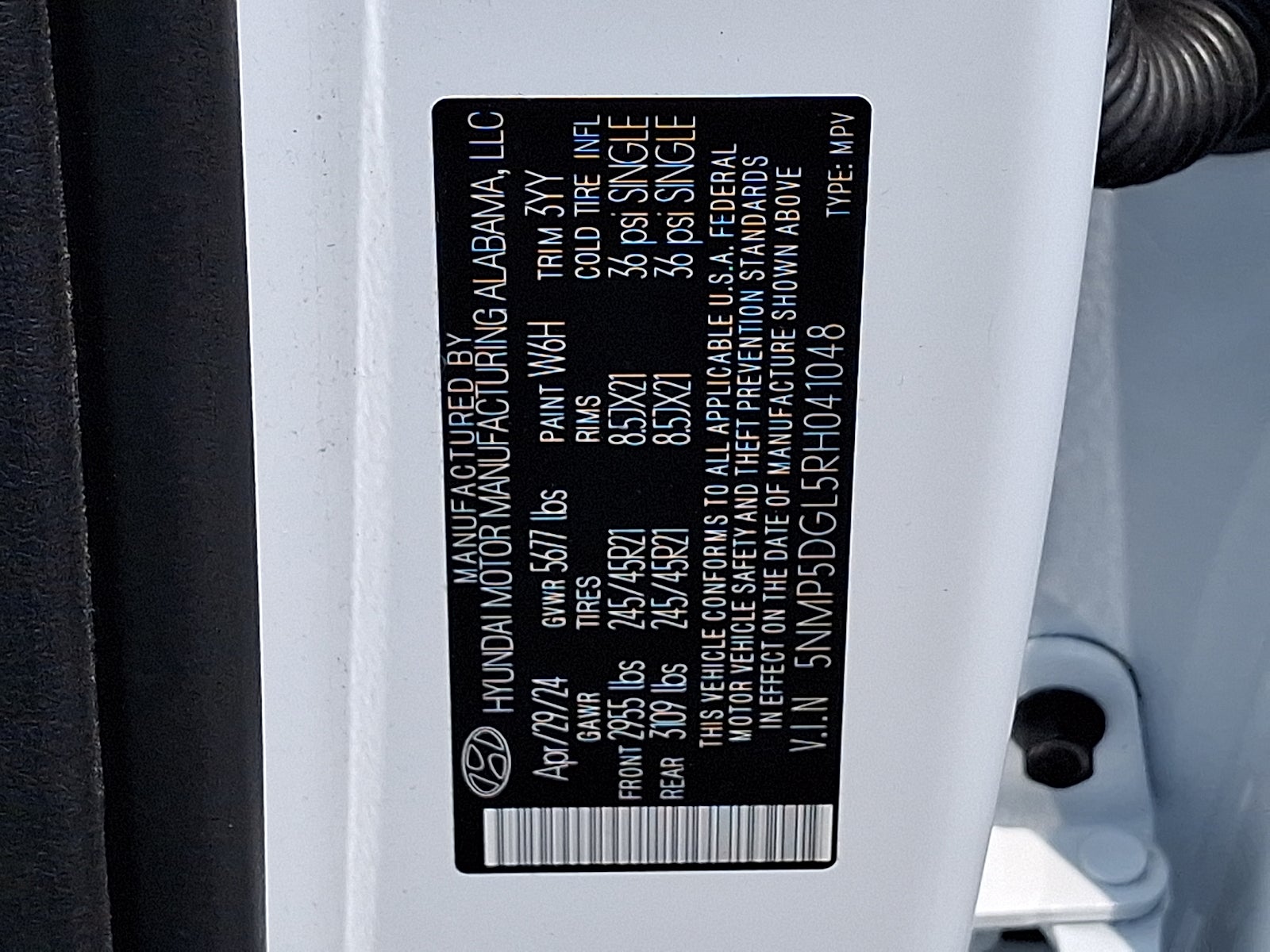 2024 Hyundai Santa Fe Calligraphy
