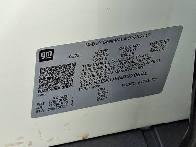 2022 GMC Yukon SLT