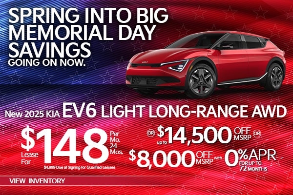 NEW 2025 KIA EV6 LIGHT LONG-RANGE AWD