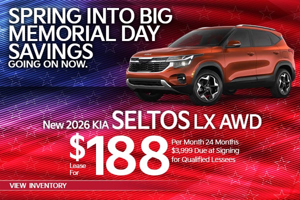 NEW 2026 KIA SELTOS LX AWD
