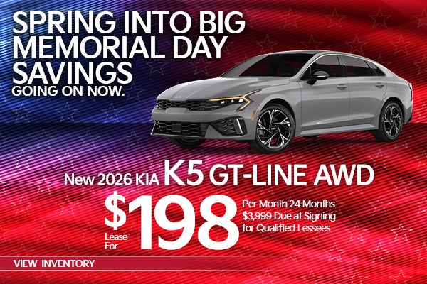 NEW 2026 KIA K5 GT-LINE AWD