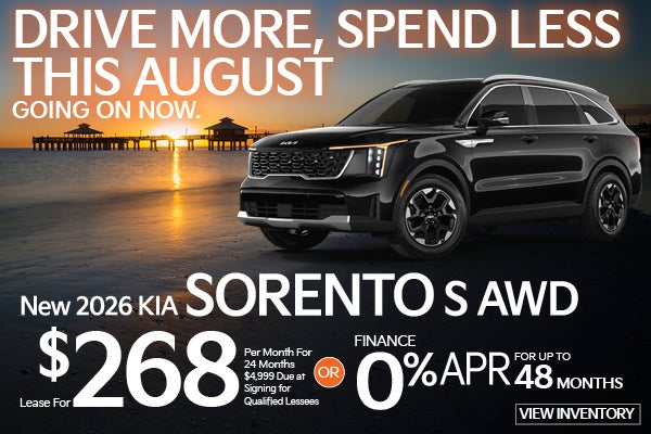 NEW 2026 KIA SORENTO S AWD