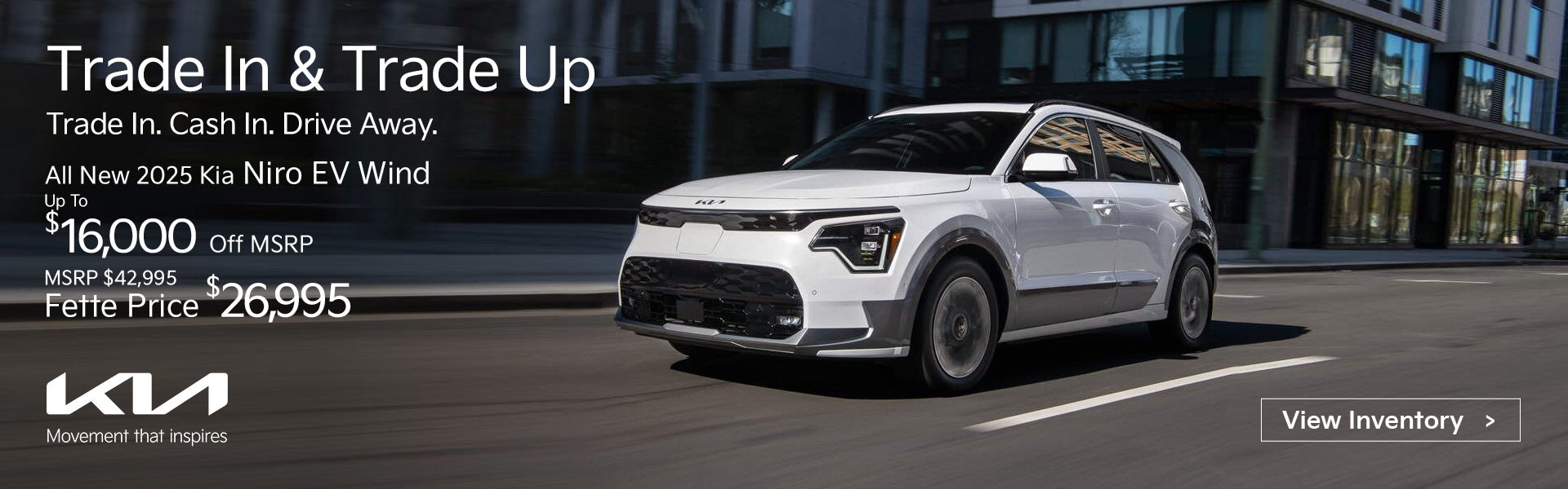 Niro EV trade